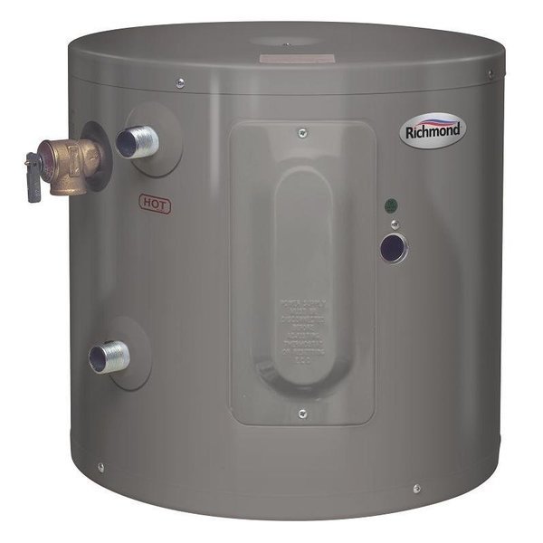 Essential Series Electric Water Heater, 120 V, 2000 W, 20 gal Tank, Wall Mounting, Richmond, Mfr#: 6EP20-1